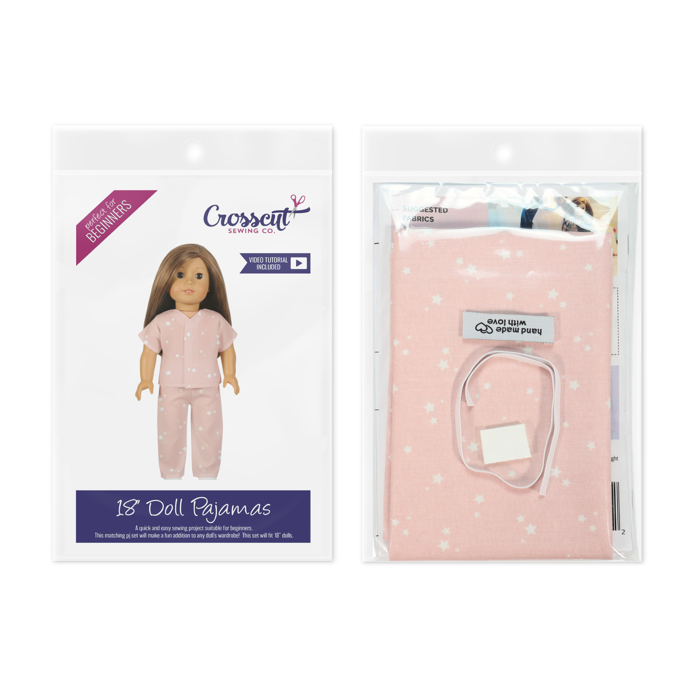Doll Pajama Sewing Kit