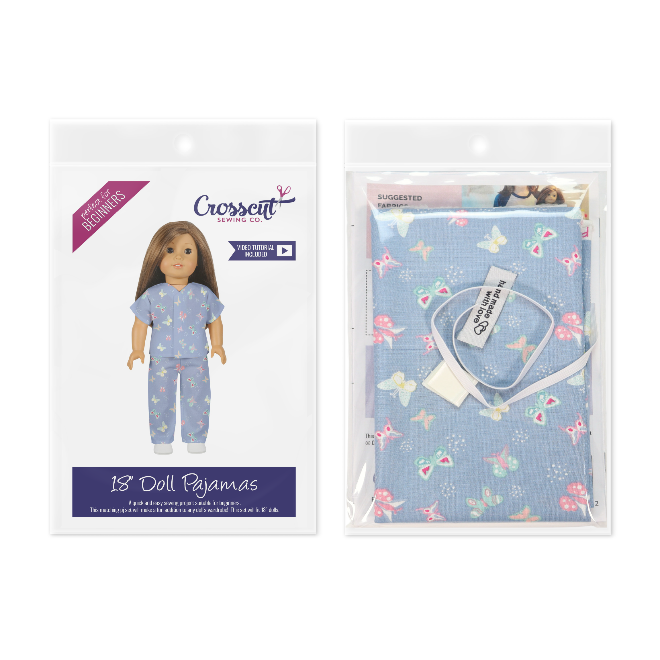 Doll Pajama Sewing Kit