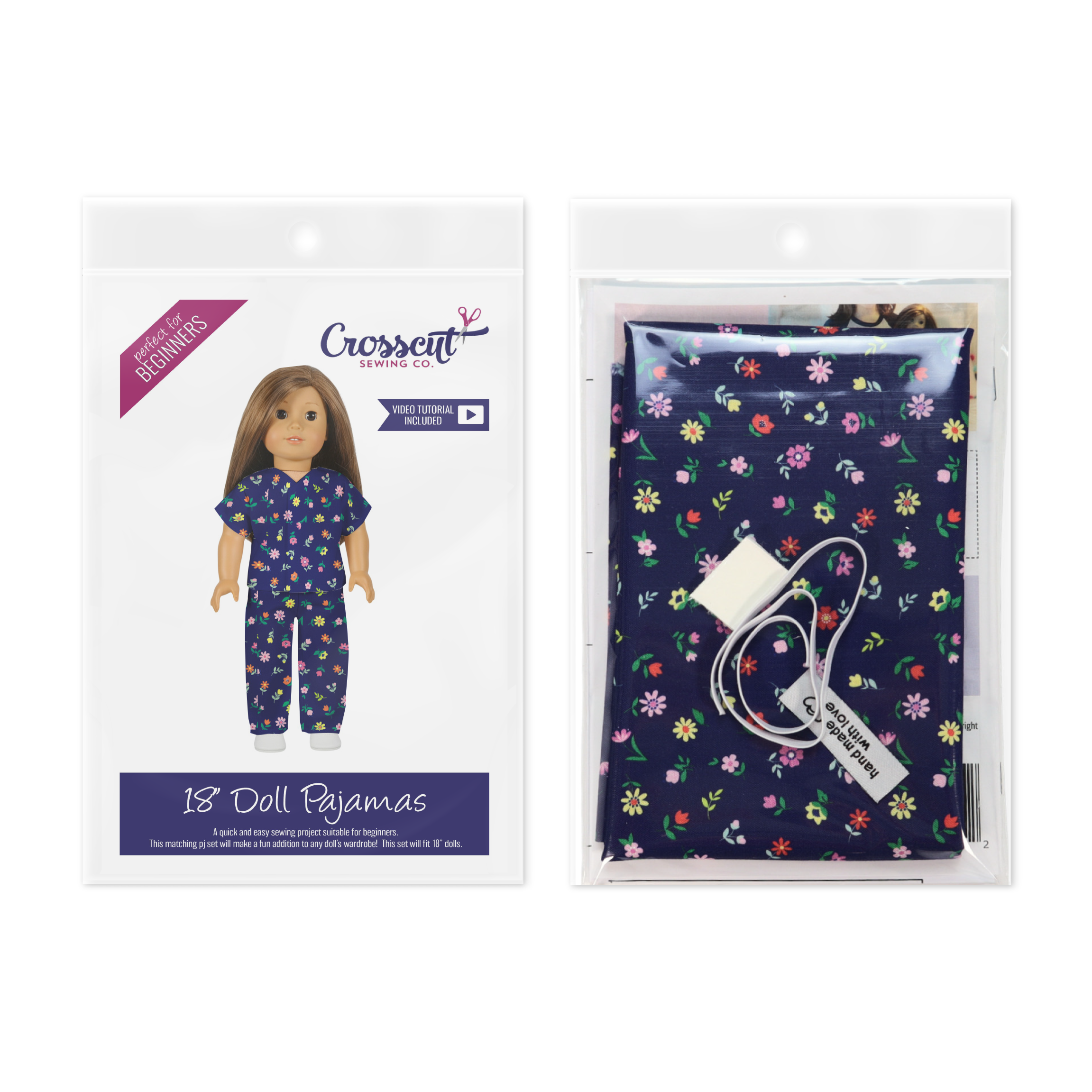 Doll Pajama Sewing Kit