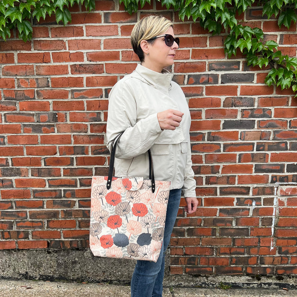 Lincoln Tote Bag Complete Kit - Beige Floral