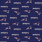 NFL - New England Patriots Cotton - 1/2 Yard