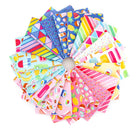 Triangles Blue from Rainbowfruit by Amber Kemp-Gerstel for Riley Blake - 1/2 Yard