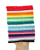 Rouge Sparkle from Sparkler Basics by Melissa Mortenson for Riley Blake - 1/2 Yard