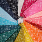 Dark Teal from Speckles by Felicity Fabrics - 1/2 Yard - Polka Dot Fabric - Dot Fabric - Speckles Basic - Jade Fabric - Teal Dot Fabric