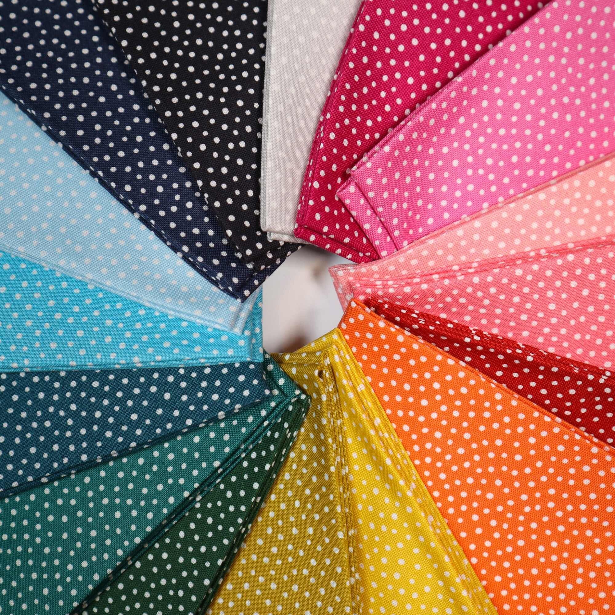 Light Peach from Speckles by Felicity Fabrics - 1/2 Yard - Polka Dot Fabric - Dot Fabric - Speckles Basic - Peach Dot Fabric