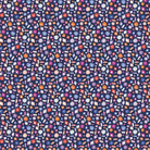 Dark Navy Sunday’s Flowers from Agnes's Garden by Claire Iglesias for Felicity Fabrics - 1/2 Yard, Navy Fabric, Abstract, Modern Fabric