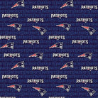 NFL - New England Patriots Cotton - 1/2 Yard