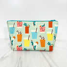 Drinks Light Turquoise from Food Trucks by Jeannie Phan for Paintbrush Studio Fabric