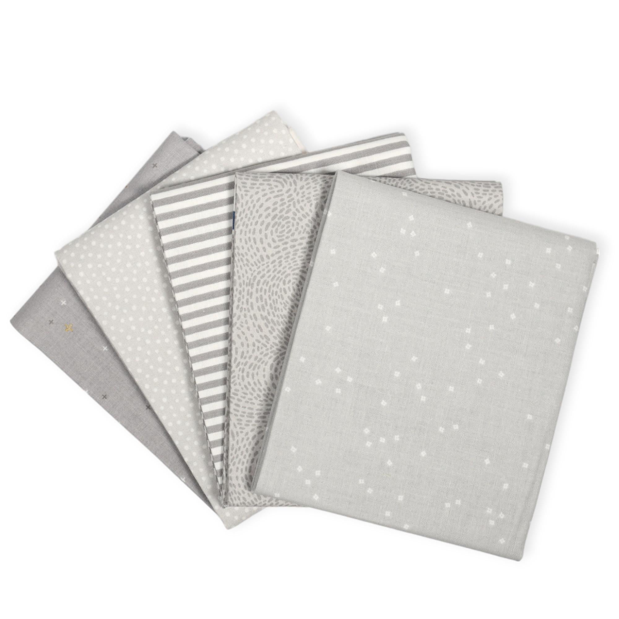Blossom Silver by Christopher Thompson for Riley Blake Design - 1/2 Yard