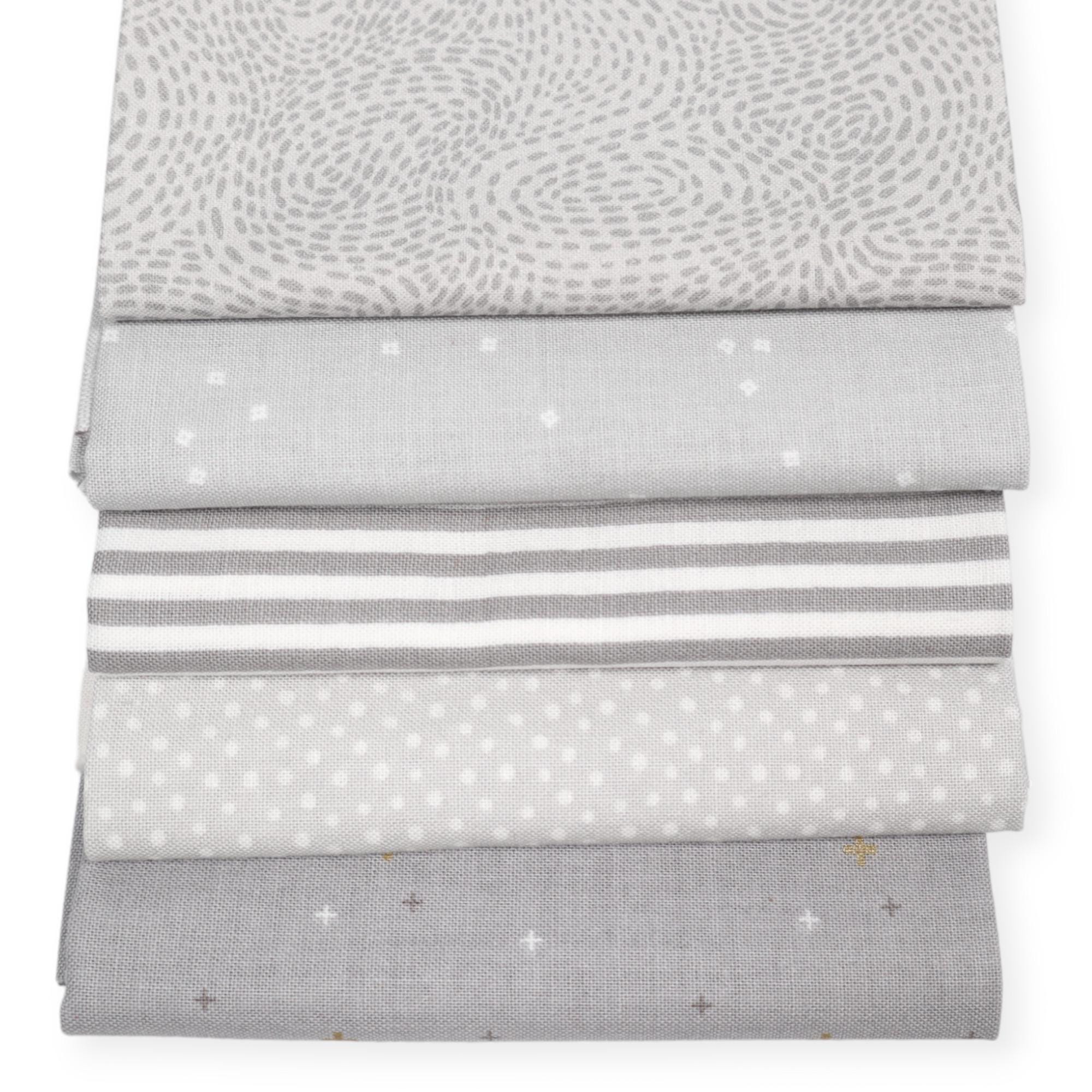 Blossom Silver by Christopher Thompson for Riley Blake Design - 1/2 Yard