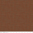 Grasscloth Foliage by Heather Peterson for Riley Blake Designs - 1/2 Yard, Brown Fabric By The Yard, Brown & Green Grasscloth Fabric