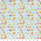 February Candy Hearts Mint from Monthly Placemats 2 by Hester & Cook for Riley Blake - 1/2 Yard, Valentine's Day Fabric, Candy Hearts