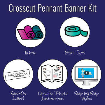 Pennant Banner Sewing Kit