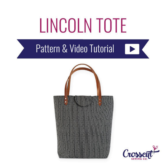 Lincoln Tote Bag Complete Kit - Pacific Brown Organic Canvas – Crosscut  Sewing Co.