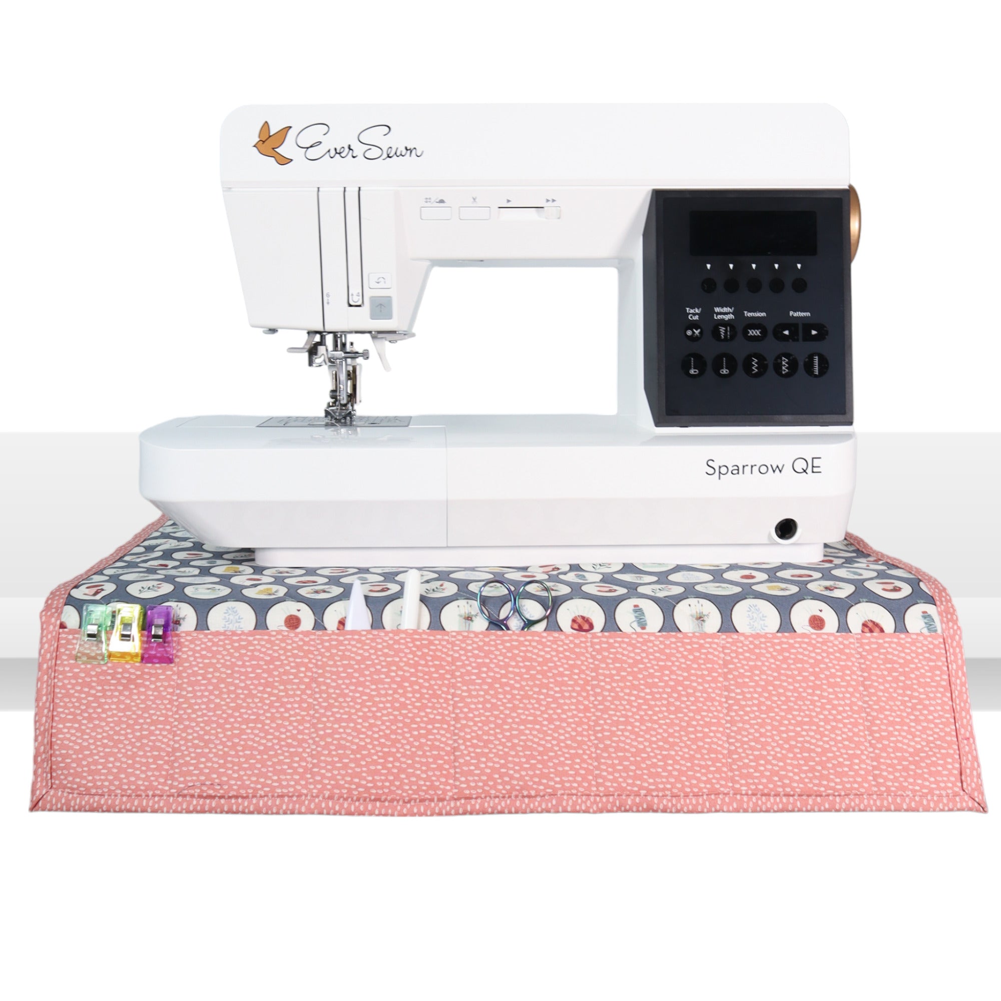 Sewing Machine Mat, Pin Cushion and Thread Catcher Sewing Kit - Hoops