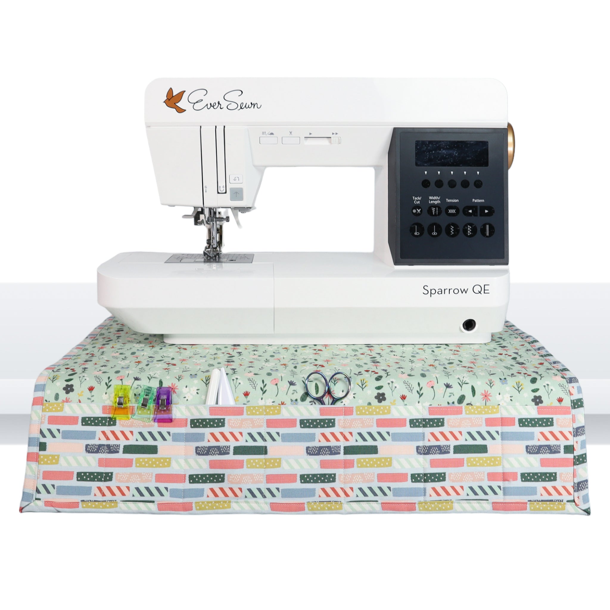 Sewing Machine Mat, Pin Cushion and Thread Catcher Sewing Kit - Washi Tape