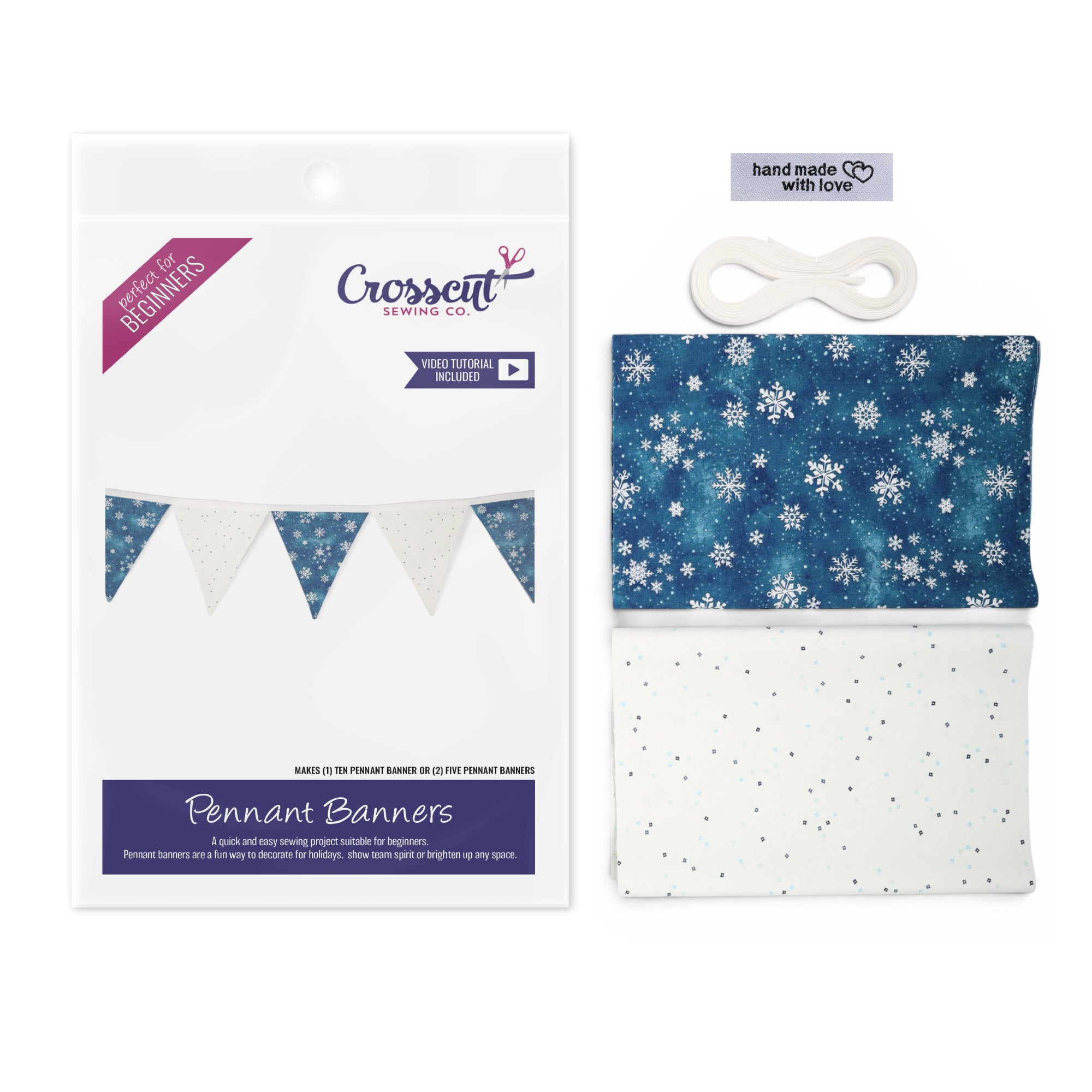 Pennant Banner Sewing Kit