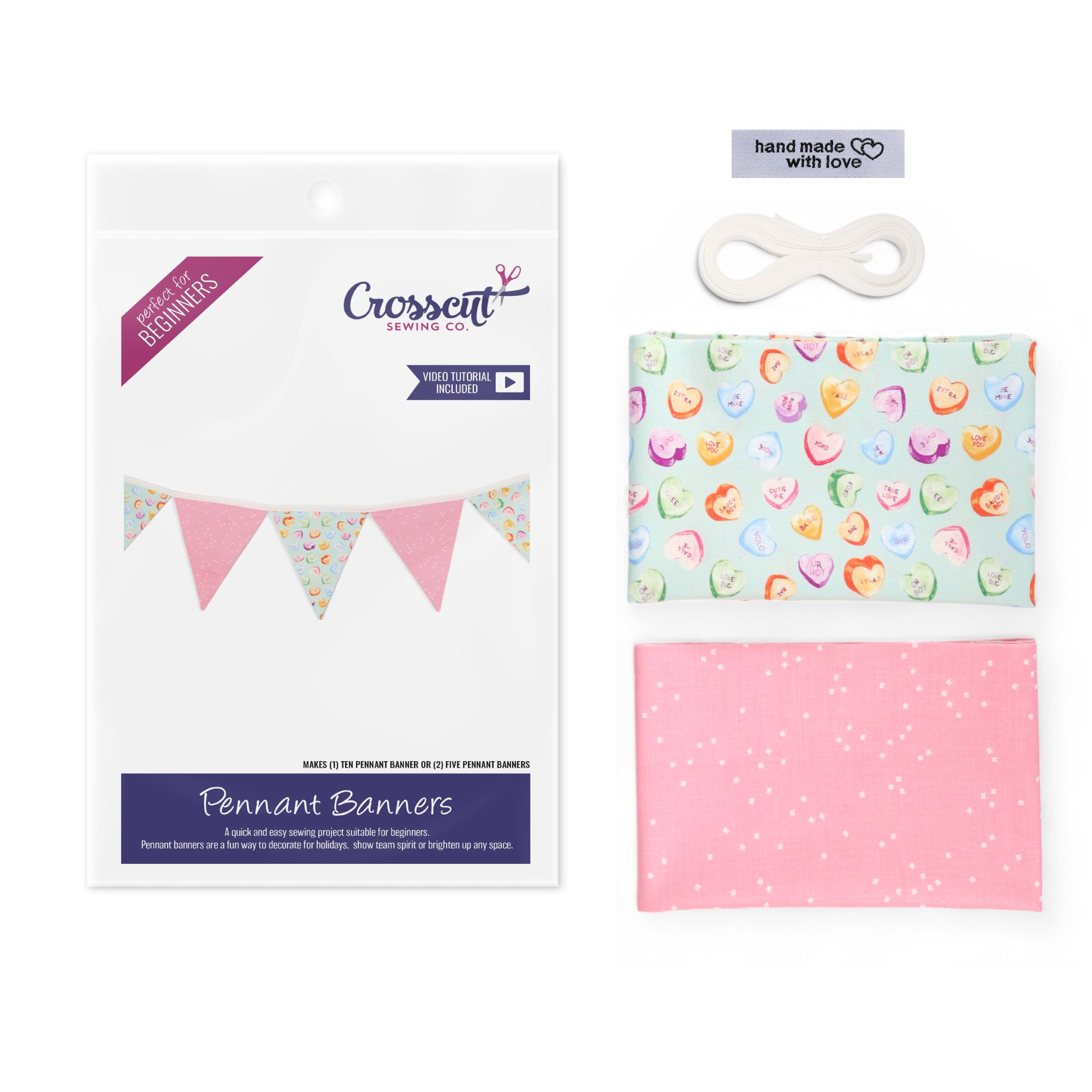 Pennant Banner Sewing Kit