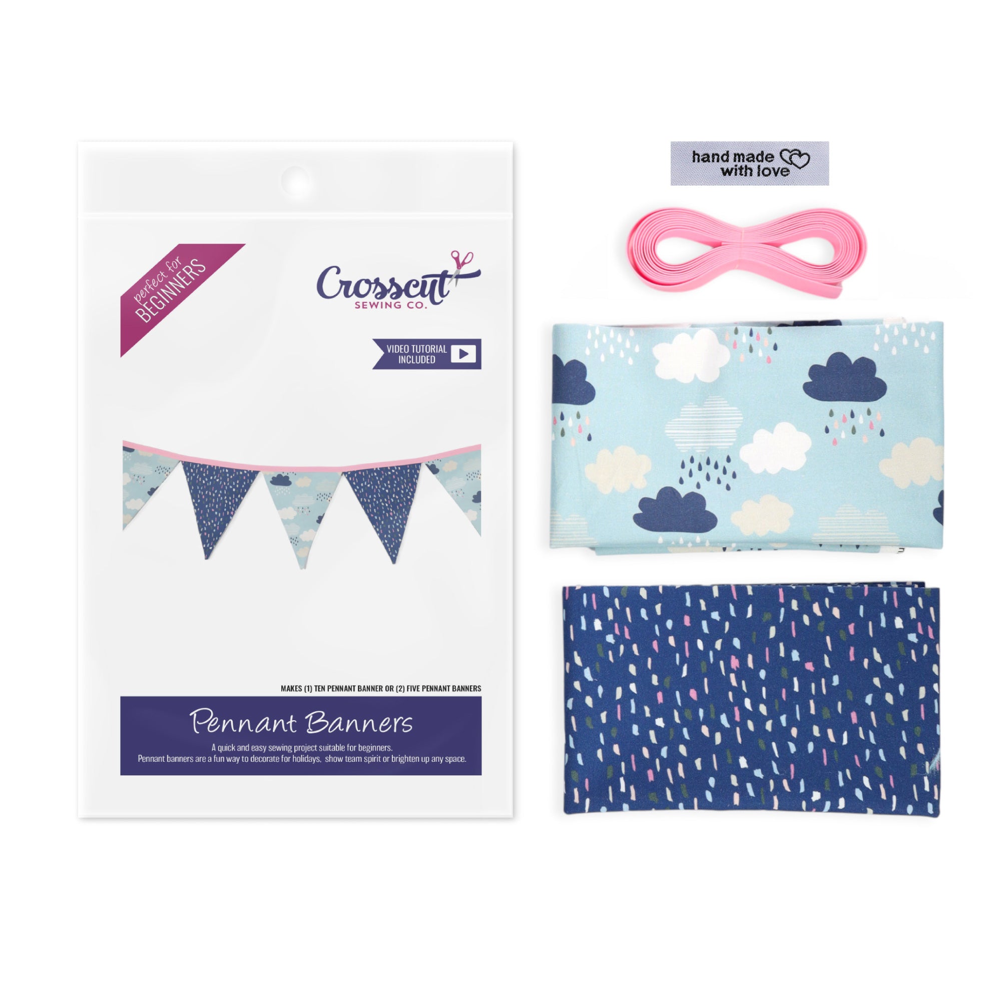 Pennant Banner Sewing Kit