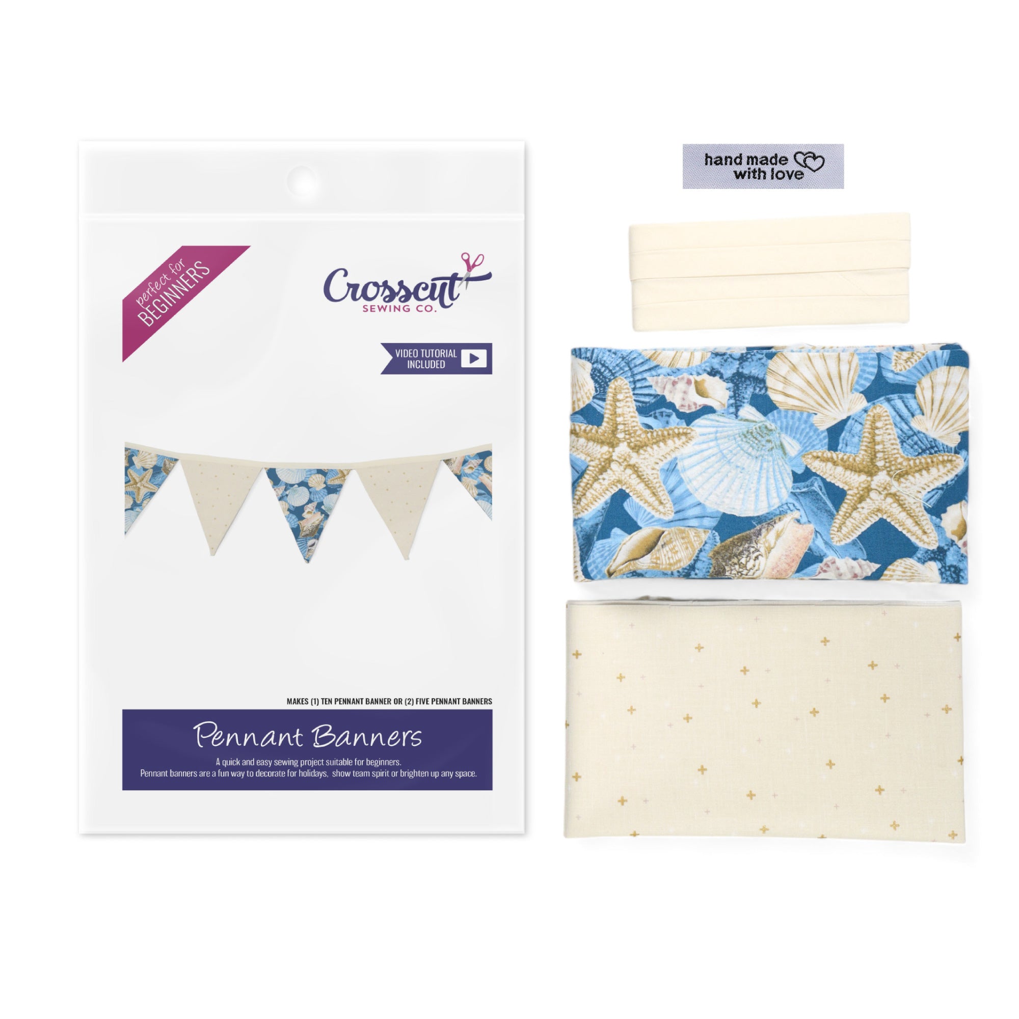 Pennant Banner Sewing Kit
