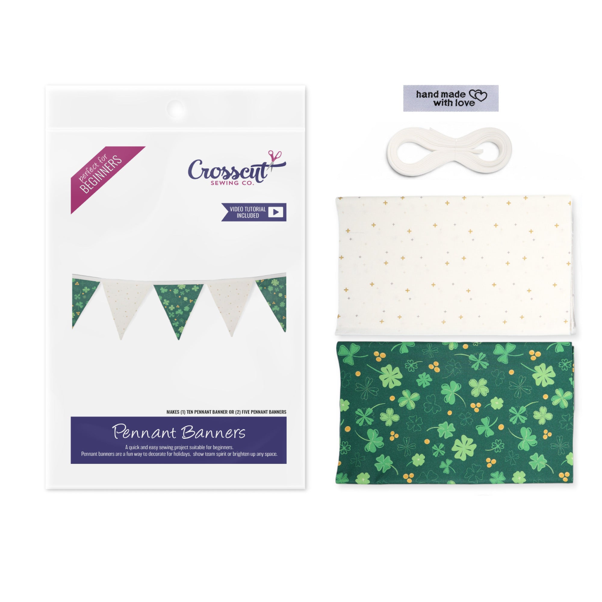 Pennant Banner Sewing Kit
