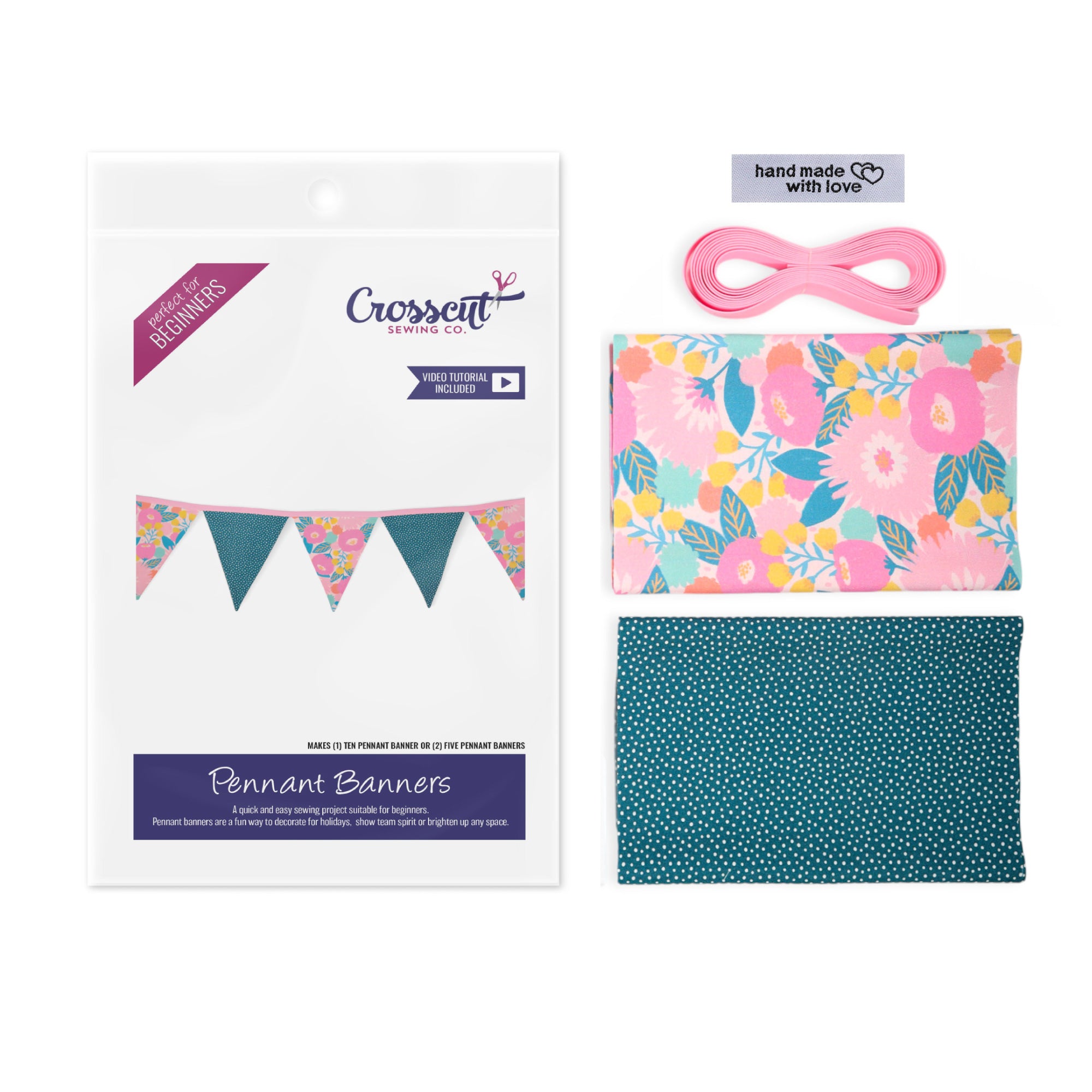 Pennant Banner Sewing Kit