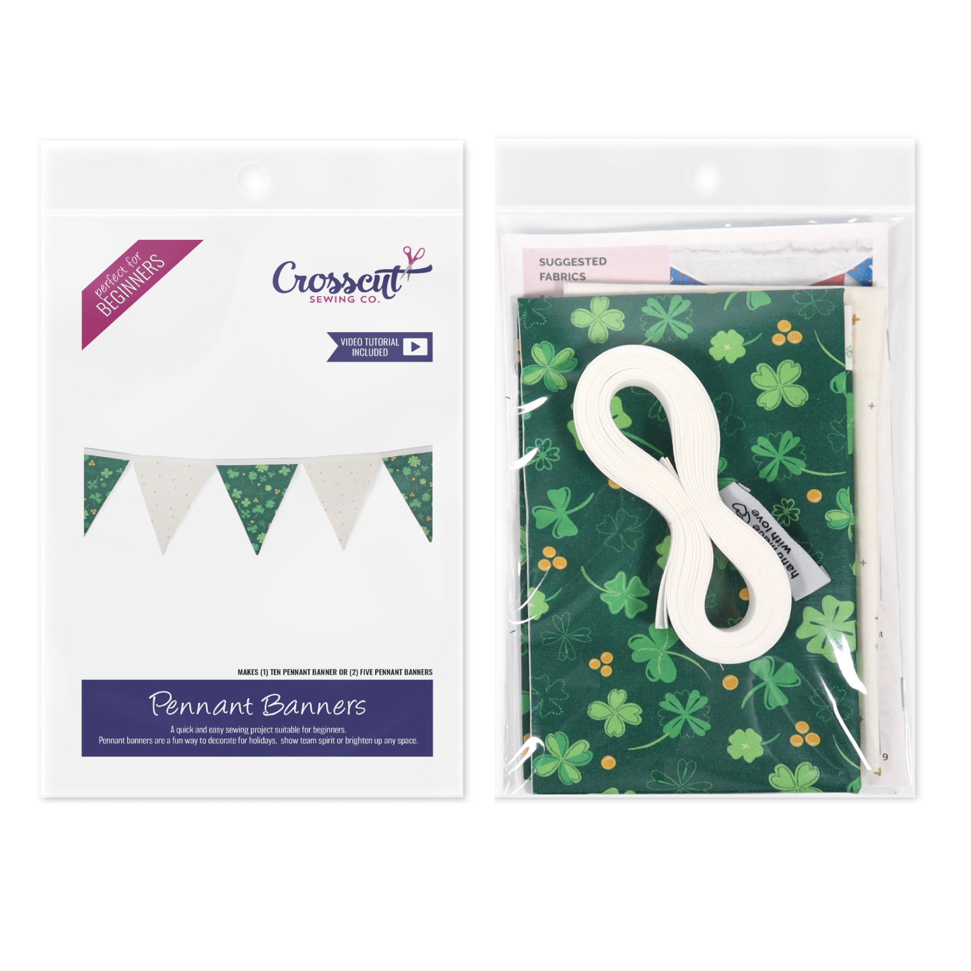 Pennant Banner Sewing Kit