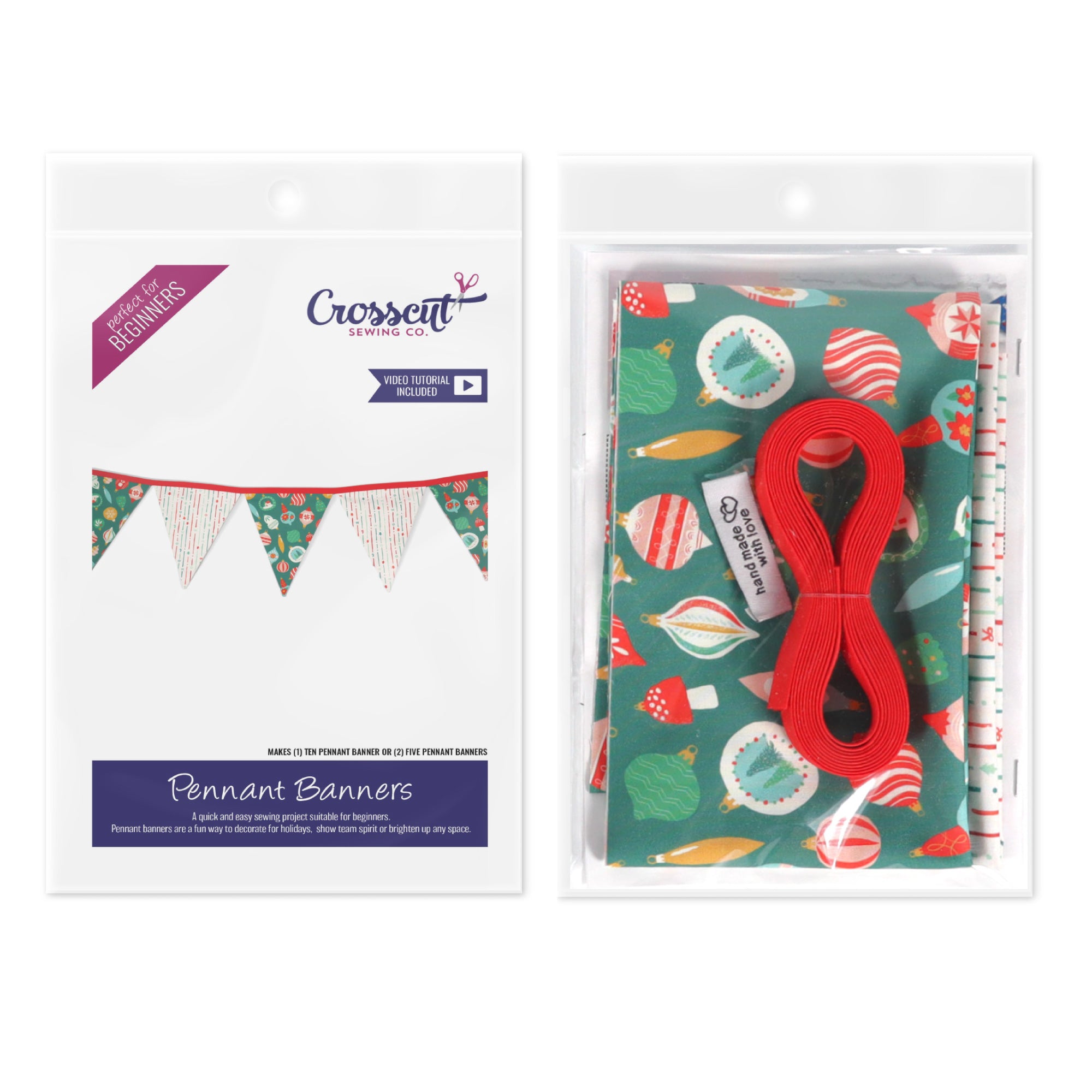 Pennant Banner Sewing Kit