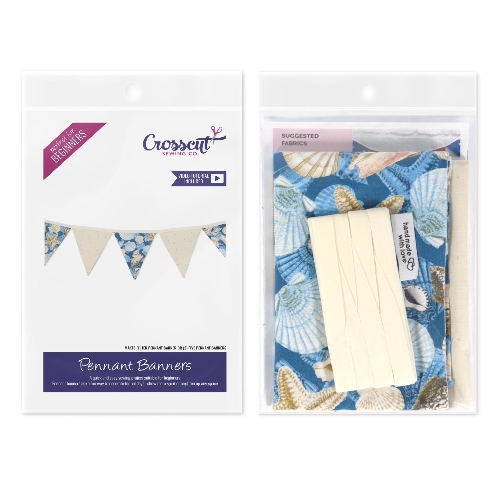 Pennant Banner Sewing Kit
