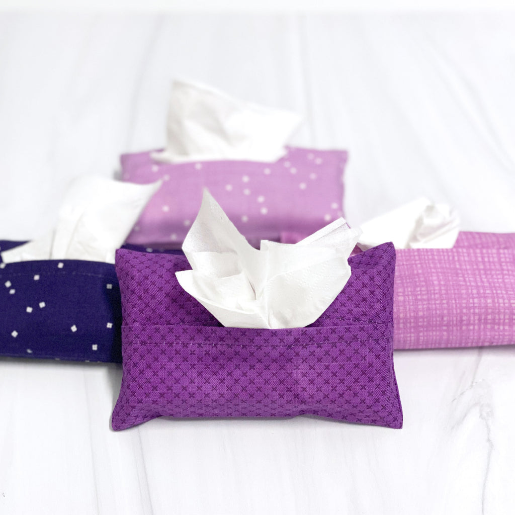 Travel Tissue Cover Downloadable PDF Pattern & Video Tutorial