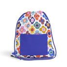 Drawstring Backpack Sewing Kit Bold Floral