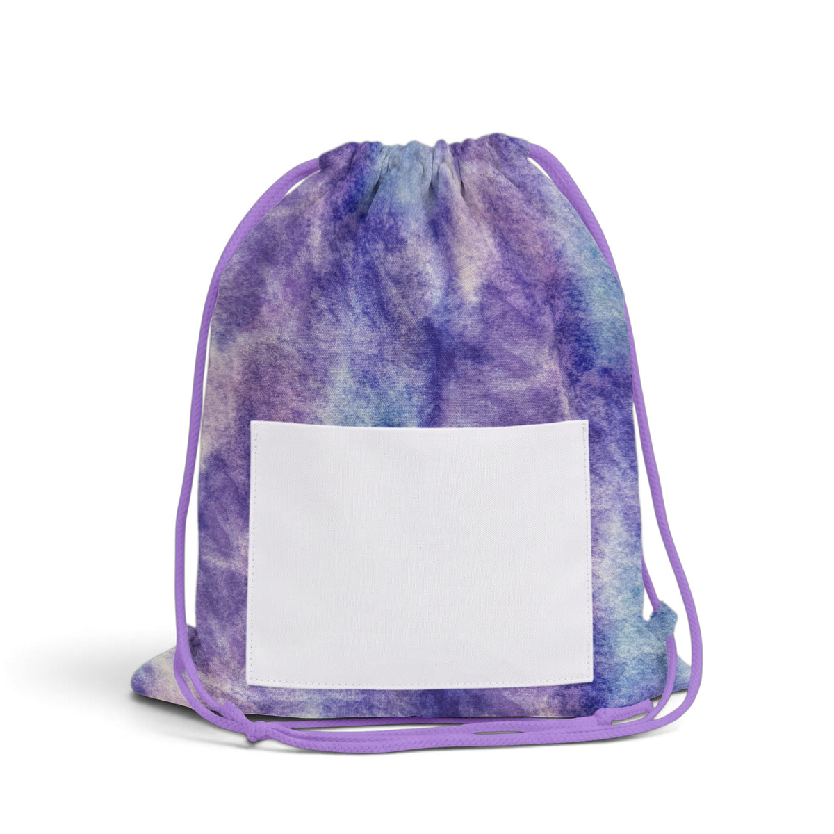 Drawstring Backpack Sewing Kit Purple & Blue