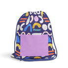 Drawstring Backpack Sewing Kit Doodles Navy