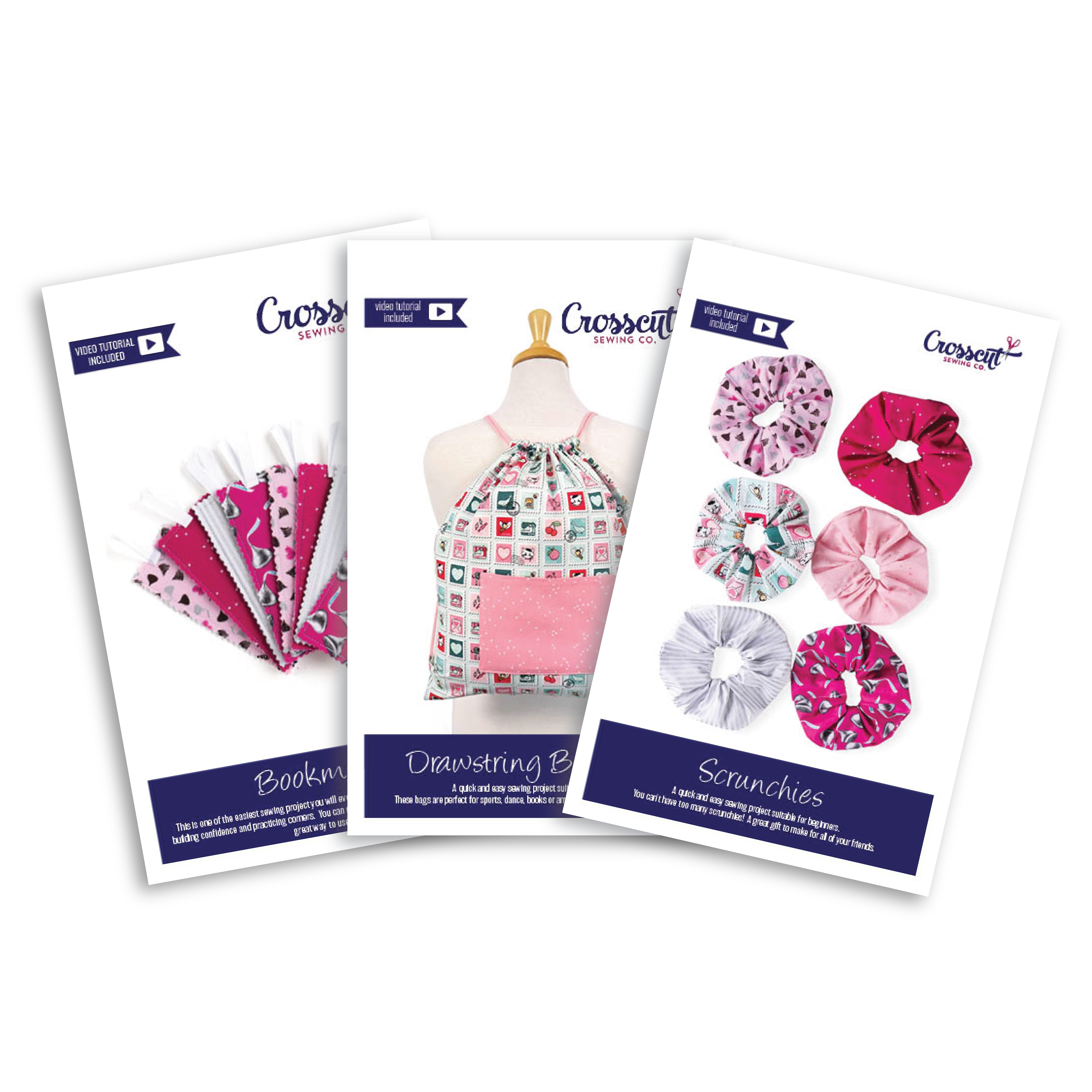 Bookmark Sewing Kit - It Girl - Beginner Sewing Project Kit - Learn to Sew  Kit for Kids
