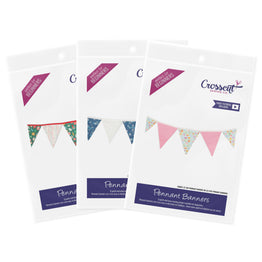 Crosscut Sewing Co. Winter Pennant Banner Sewing Kit Bundle - December, January & February