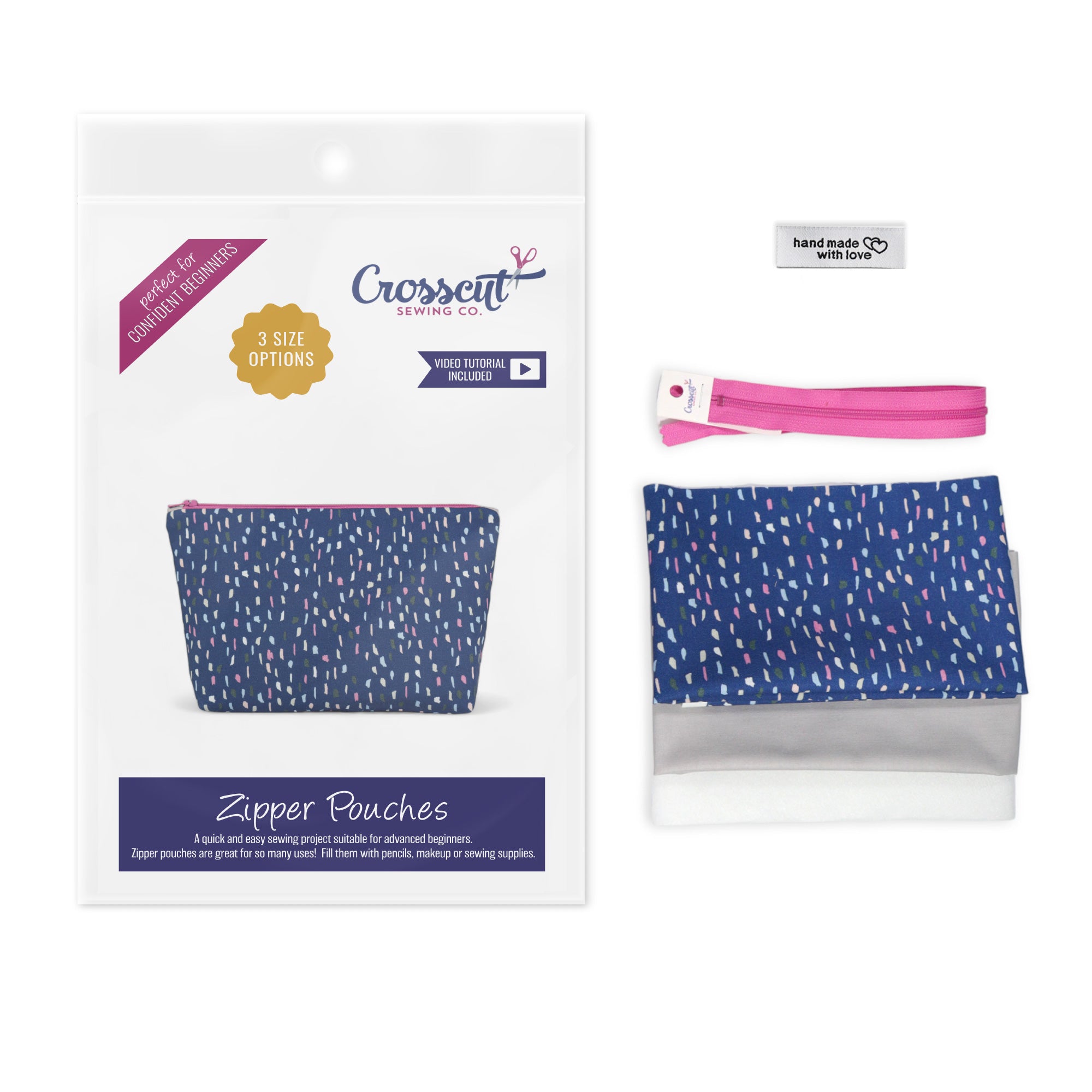 Zipper Pouch Sewing Kit