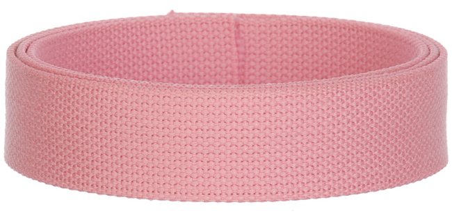 Synthetic Cotton Canvas Webbing - 1.5" Wide - Pink