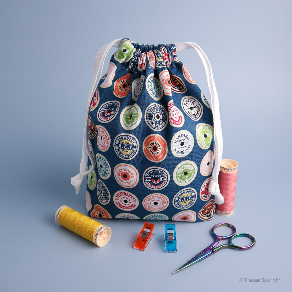 Drawstring Bag Sewing Kit - Spools