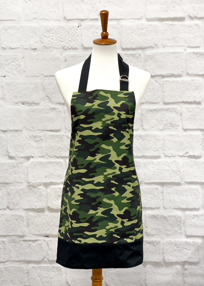 Apron Sewing Kit - Green Camo
