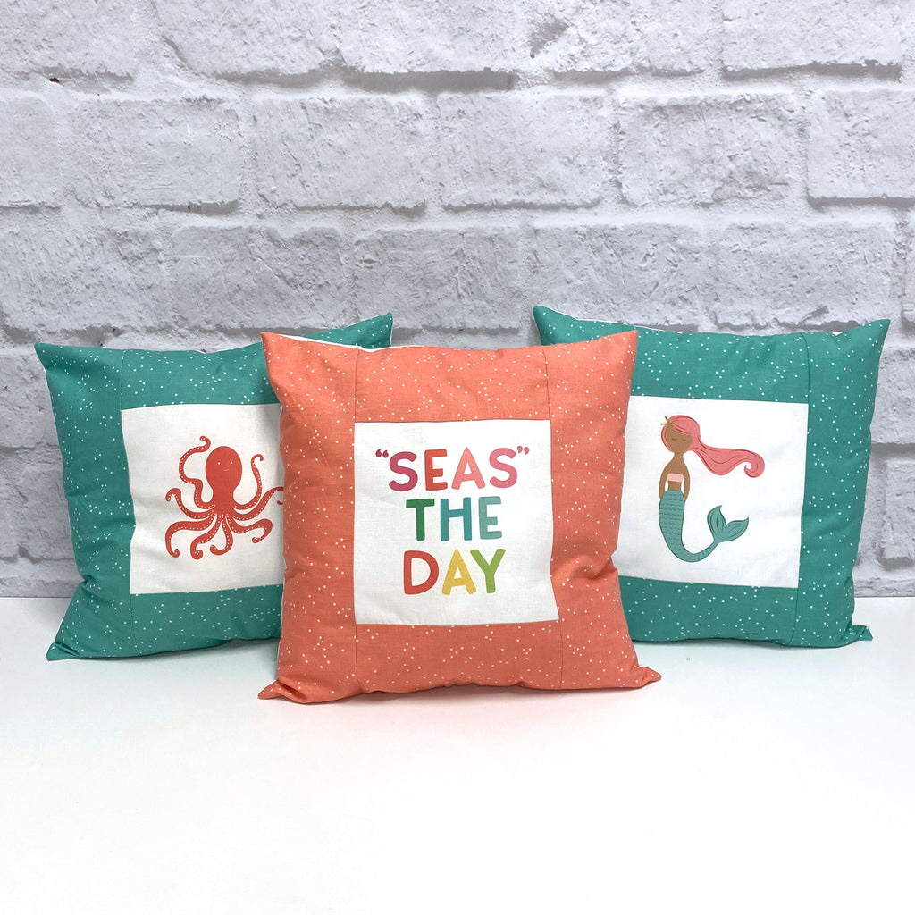 Picture Frame Pillow Kit - Seas The Day