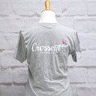 Crosscut T-Shirt - Sew Much Fabric - Light Heather Gray