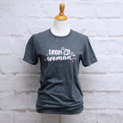 Crosscut T-Shirt - Iron Woman - Heather Blue