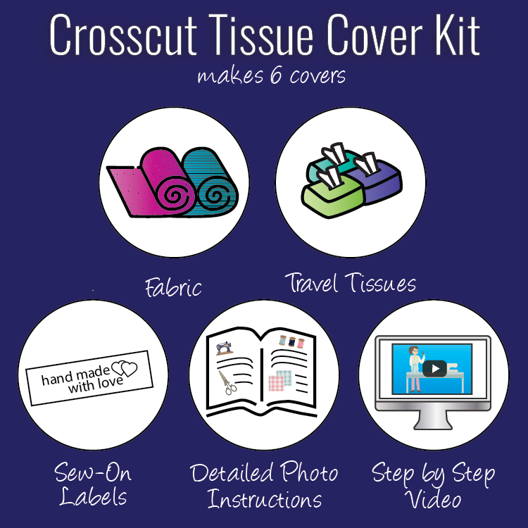 Travel Tissue Cover Kit - Variety Pack