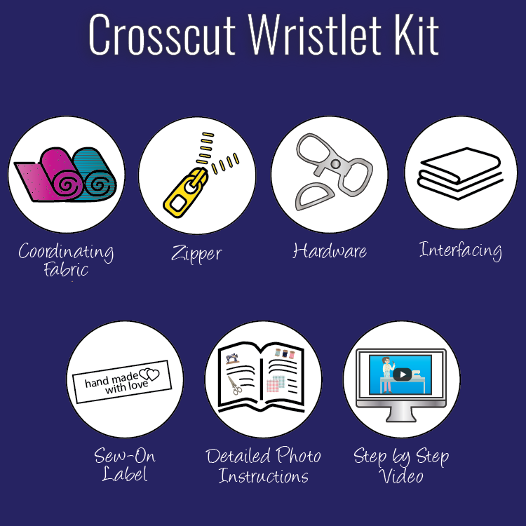 Wristlet Sewing Kit - Solstice