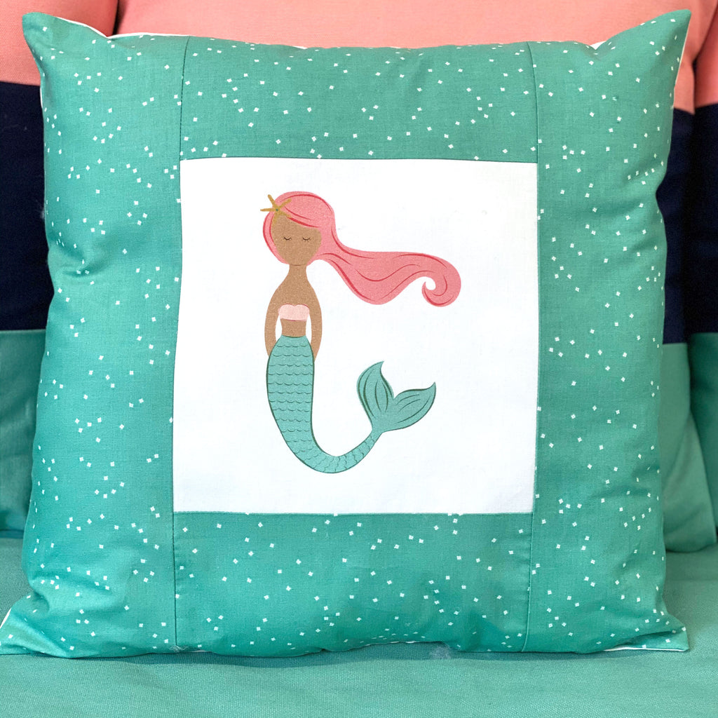 Picture Frame Pillow Kit - Mermaid #1