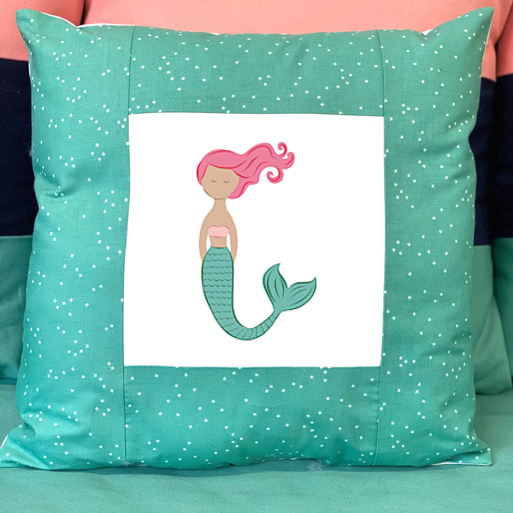 Picture Frame Pillow Kit - Mermaid #4