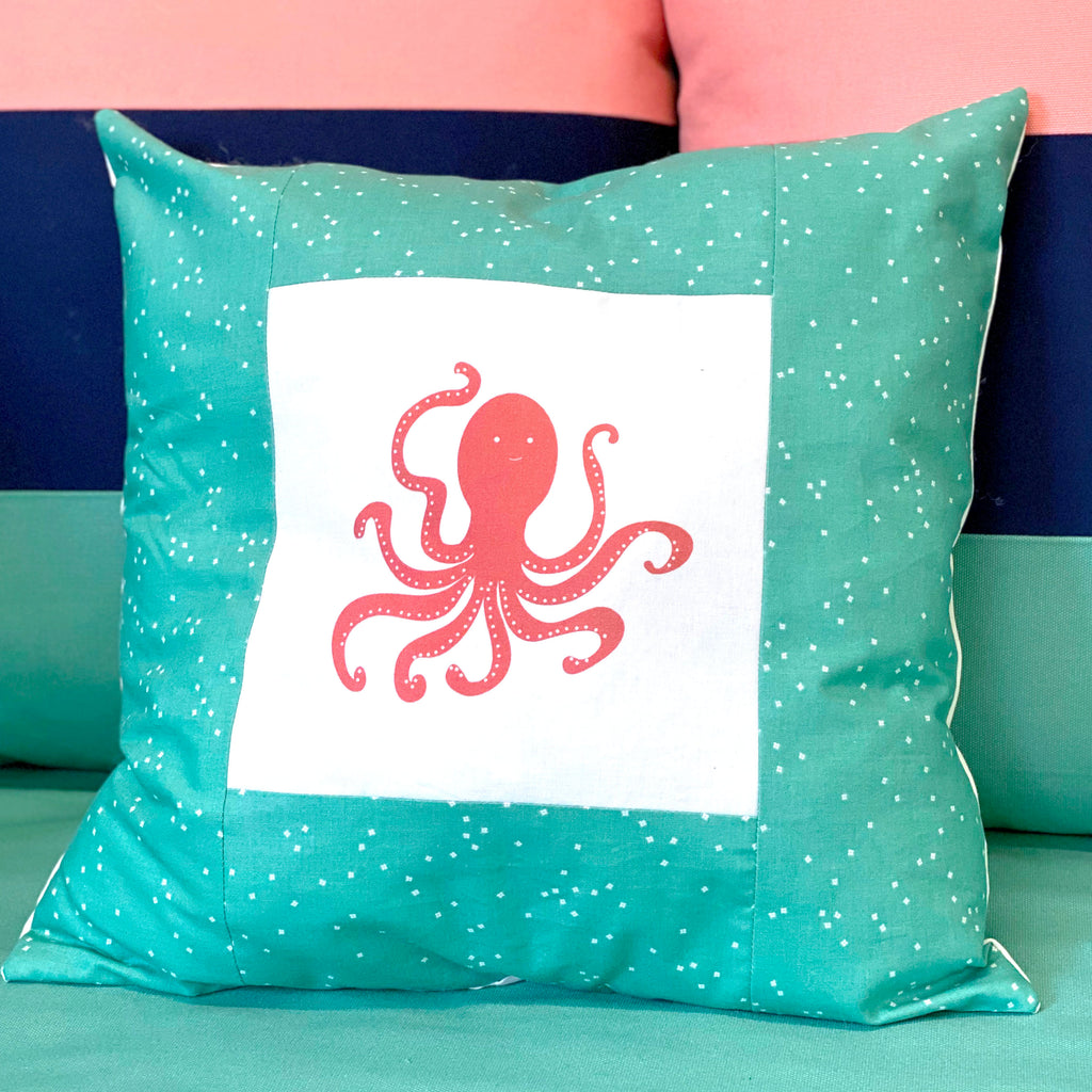 Picture Frame Pillow Kit - Octopus