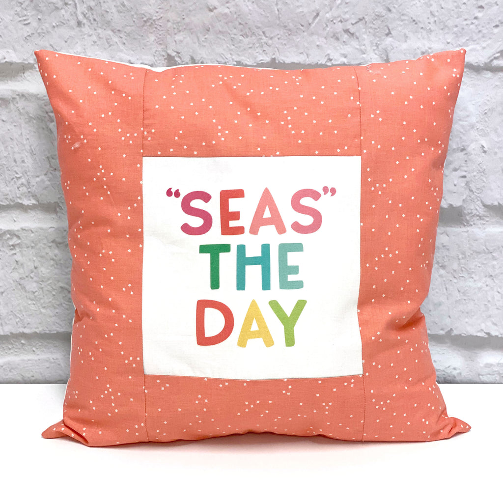 Picture Frame Pillow Kit - Seas The Day